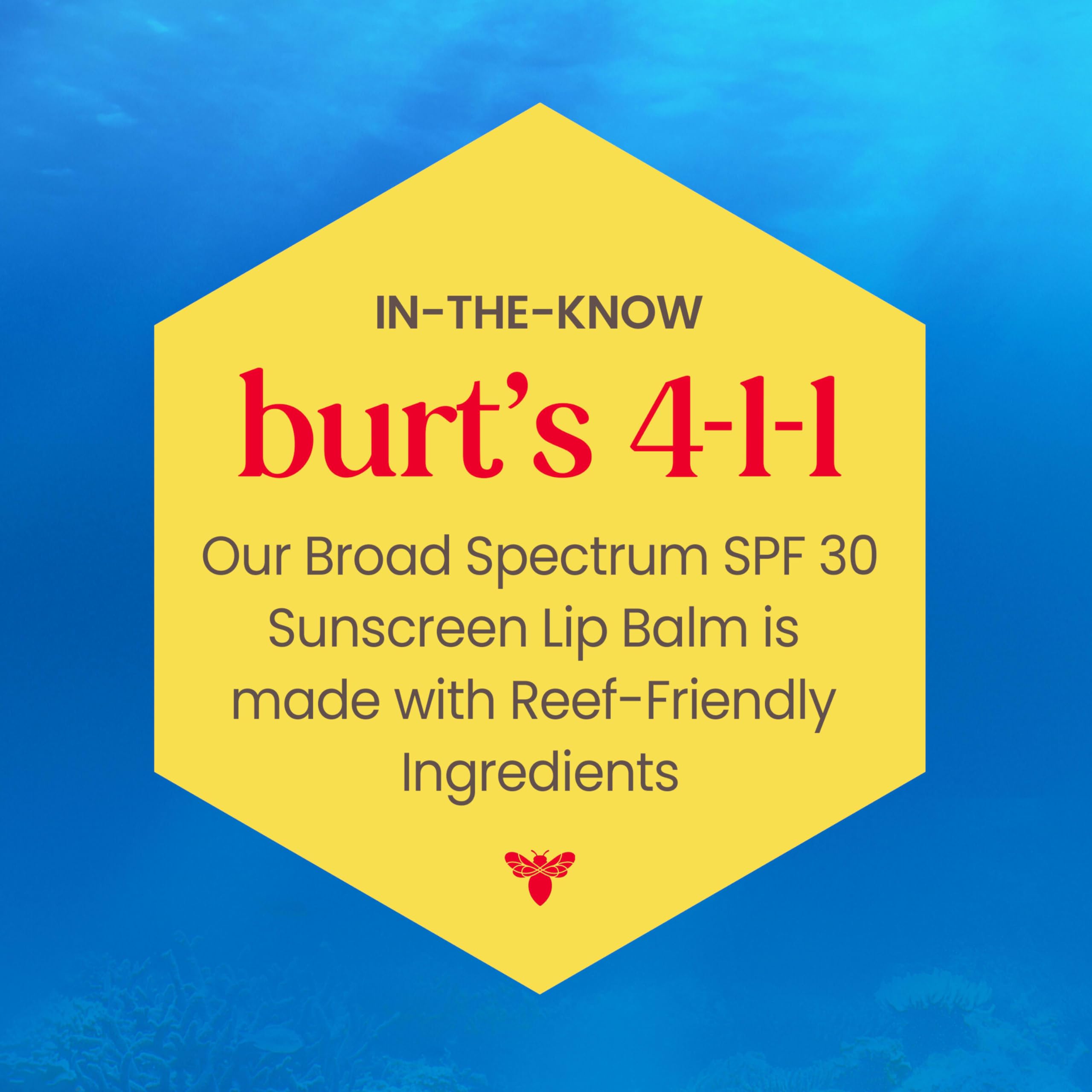Burt’s Bees Beaches and Cream; fórmula limpia sin parabenos, ftalatos ni SLS para cuidado responsable.