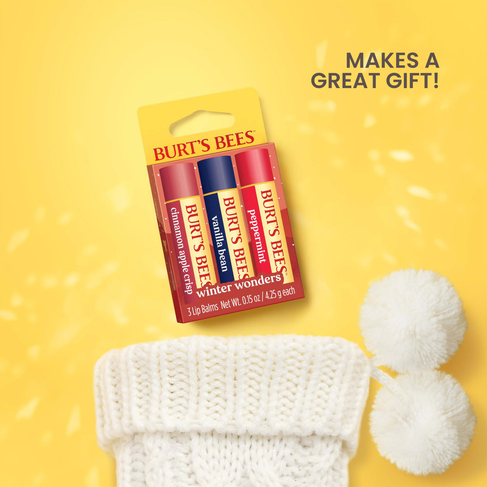 Burt's Bees vainilla bálsamo labial para suavidad diaria sin tinte
