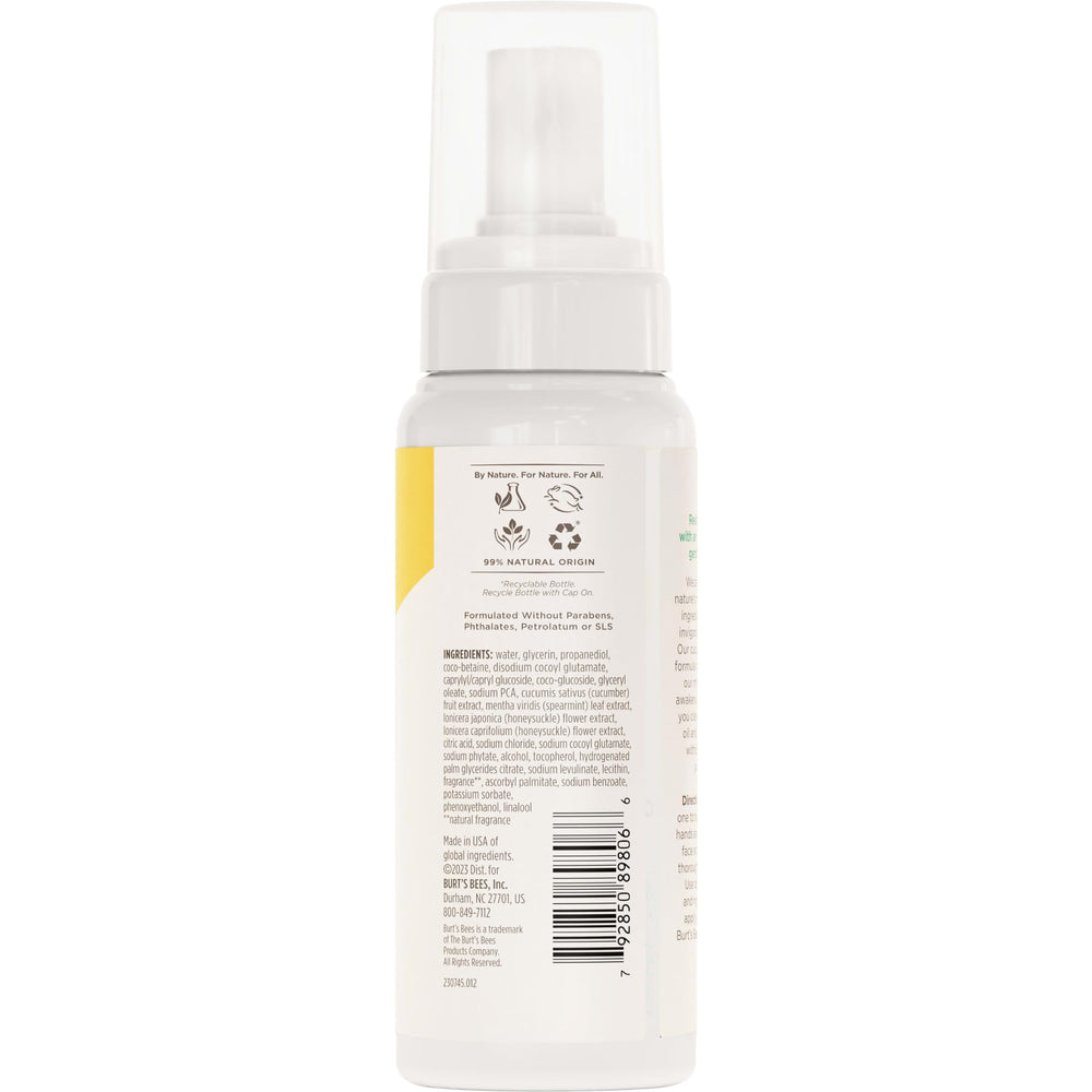 Burt's Bees limpiador elaborado en EE.UU. para cuidado suave y no reseca