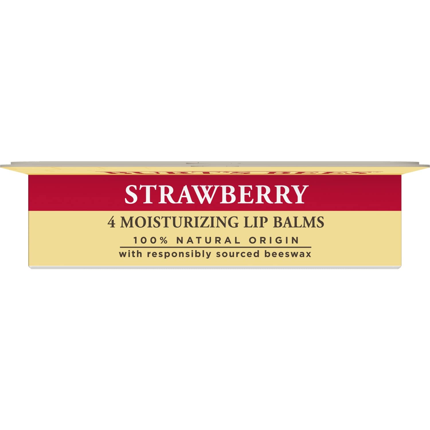 Burt's Bees Bálsamo labial, ingredientes naturales, promueve labios nutridos sin sustancias nocivas.