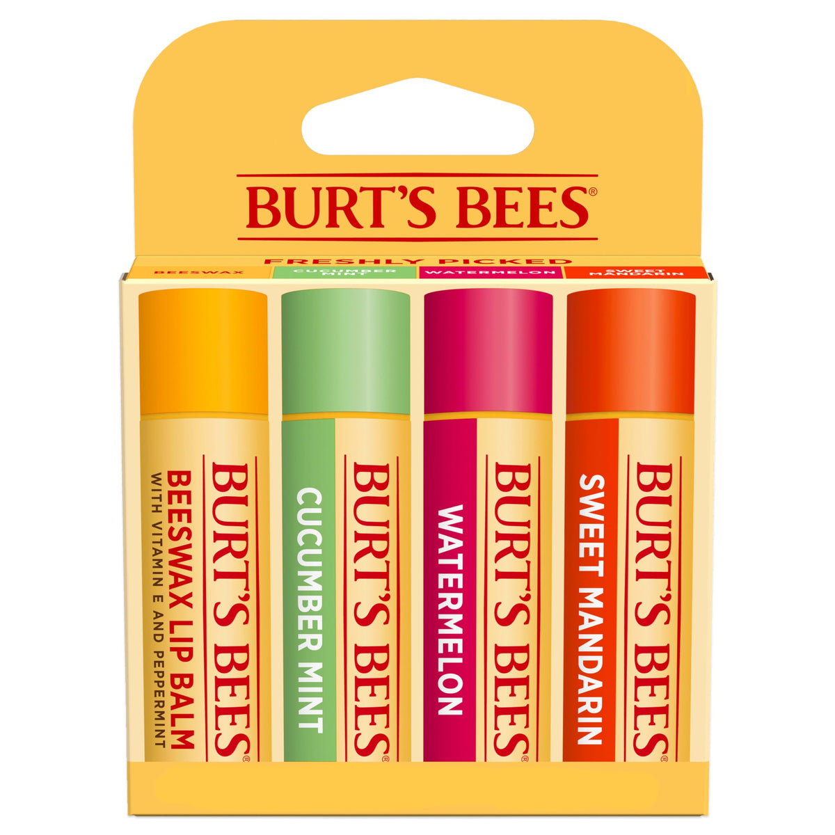 Burts Bees Lip Balm Original con cera de abejas para labios suaves e hidratados