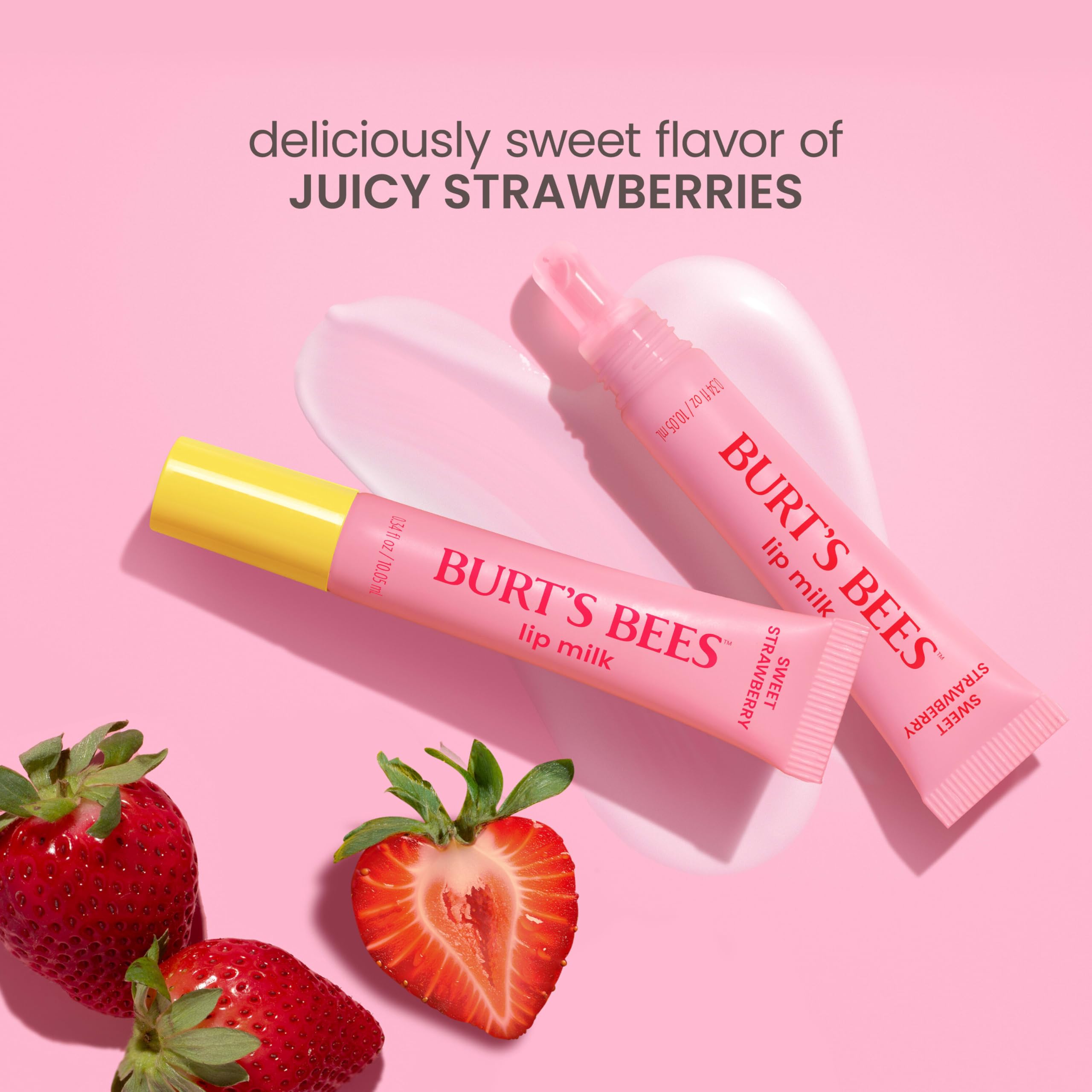 Burt’s Bees Lip Milk, base ideal para realzar labial.