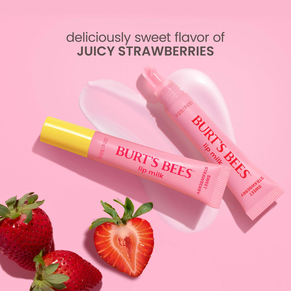 Burt’s Bees Lip Milk, base ideal para realzar labial.