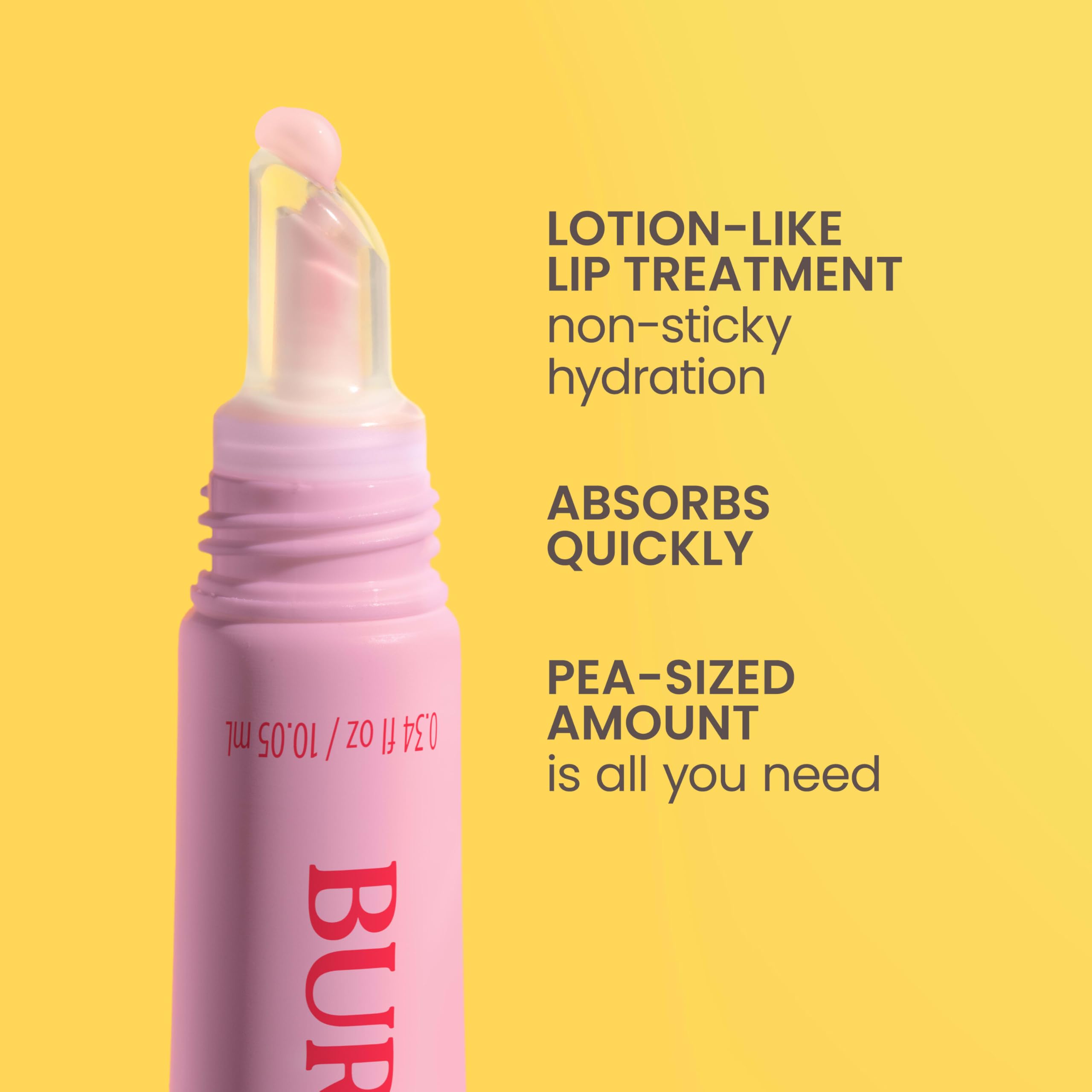 Burt’s Bees Lip Milk, enriquecido con jojoba y leche de almendra.