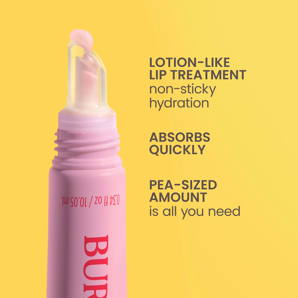 Burt’s Bees Lip Milk, enriquecido con jojoba y leche de almendra.