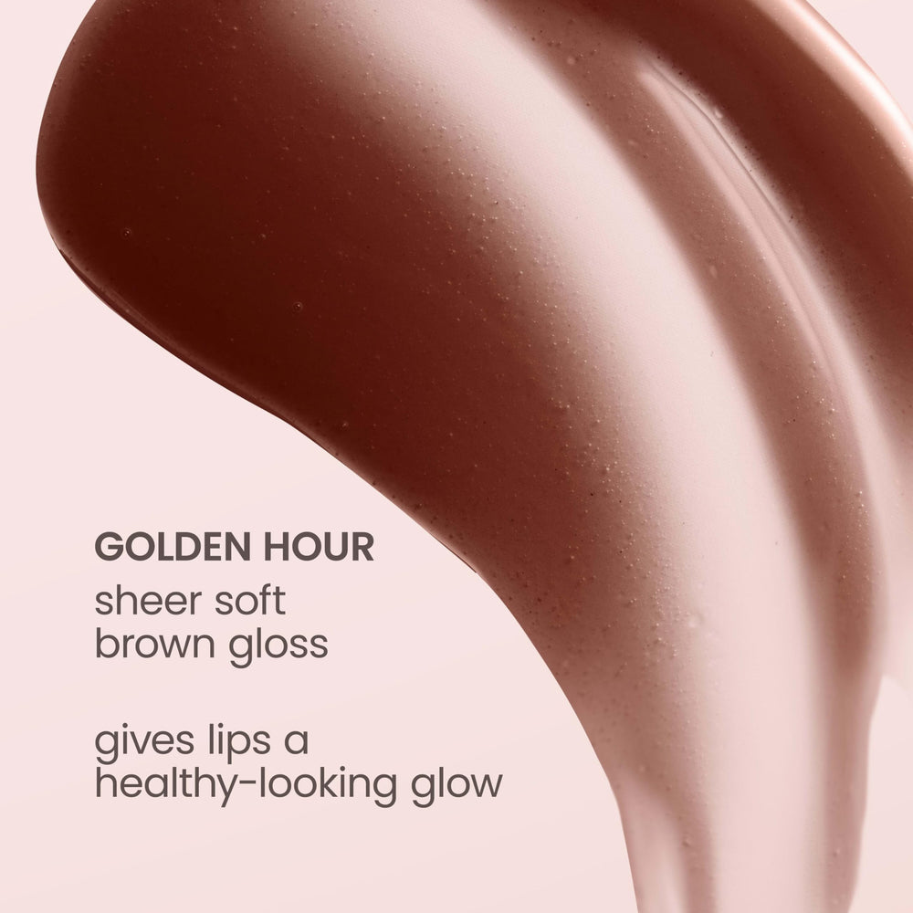 Burt's Bees Lip Oil Golden Hour recyclable carton packaging