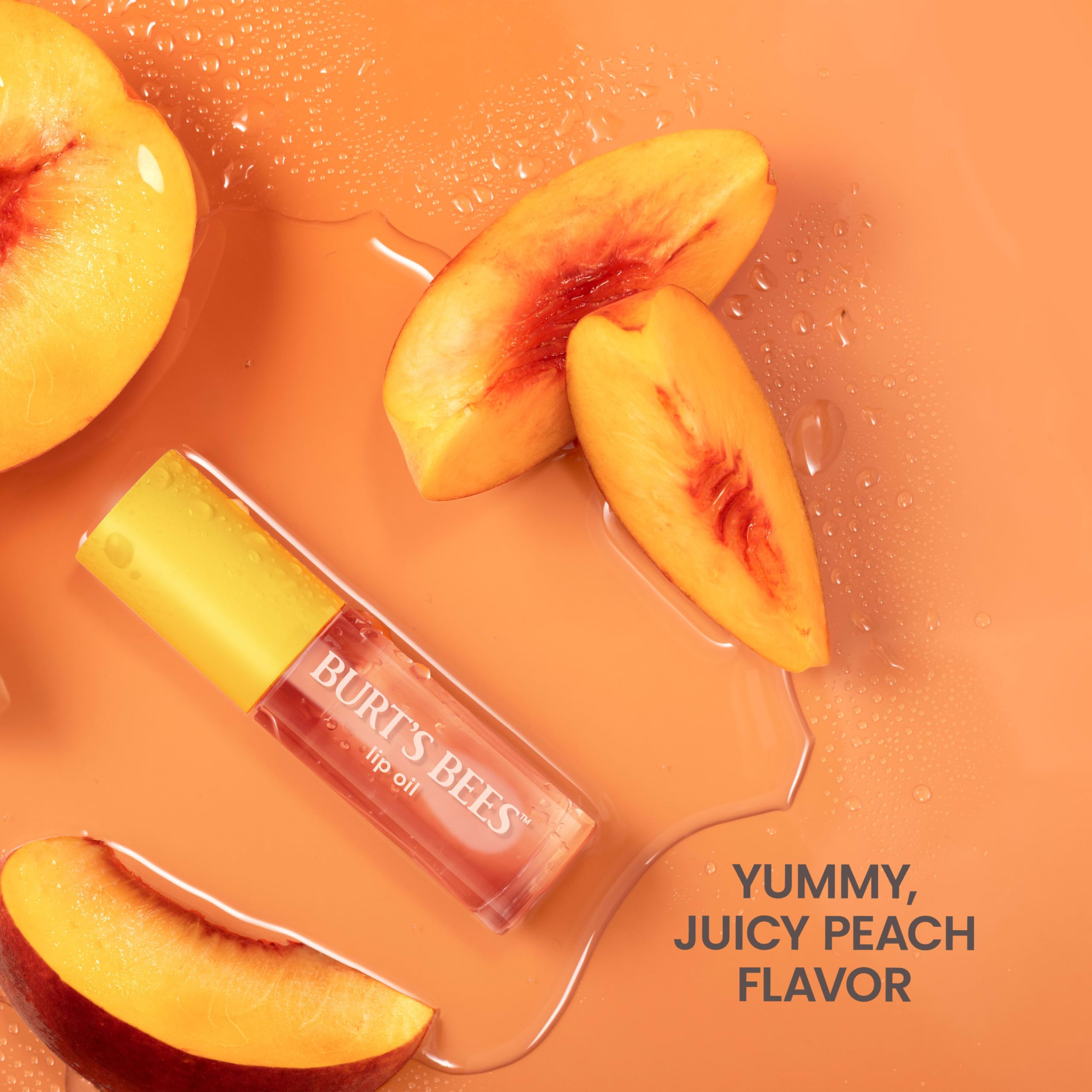 Burts Bees Lip Oil recyclable carton packaging supports sustainability.