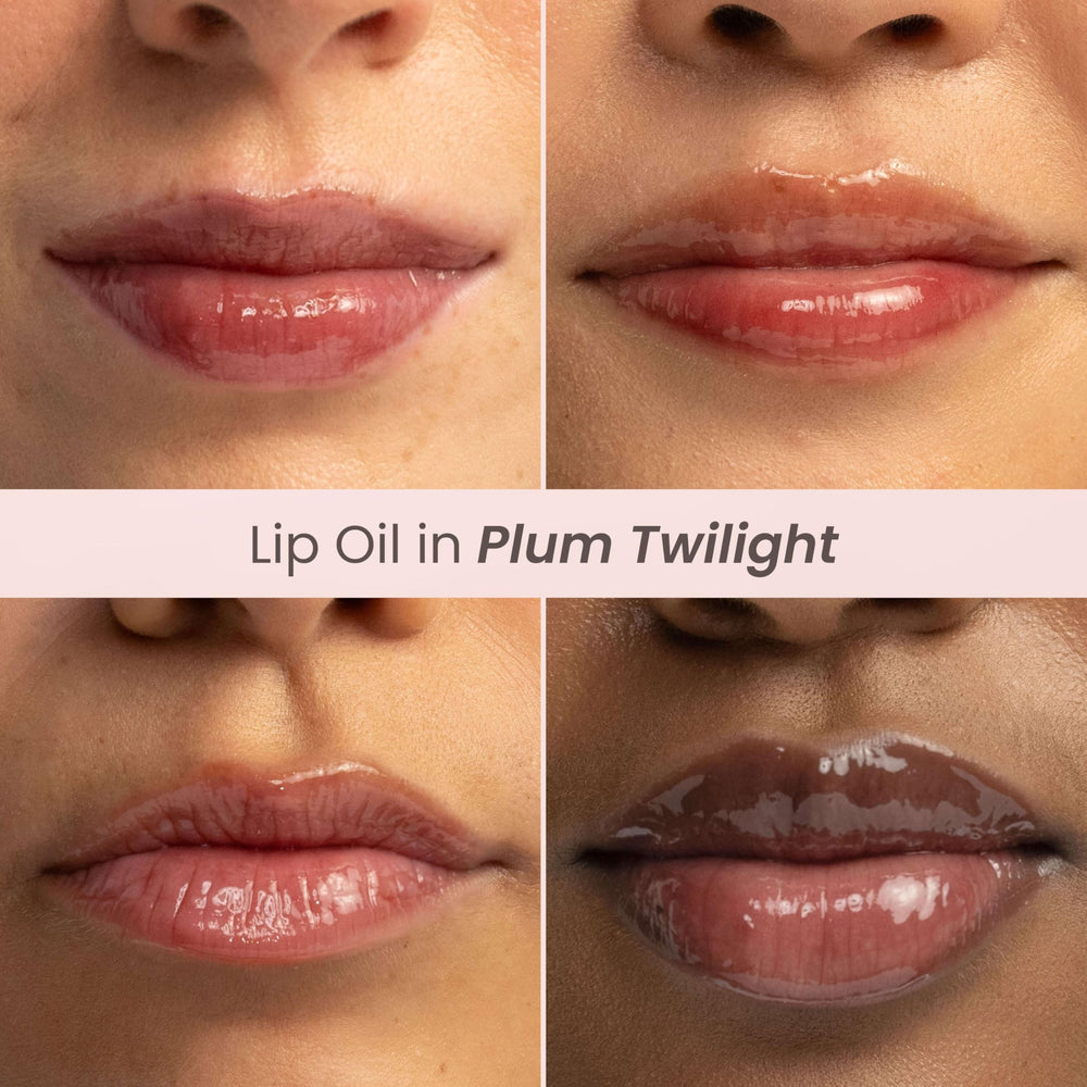 Plush wand eases precise application on lips.
