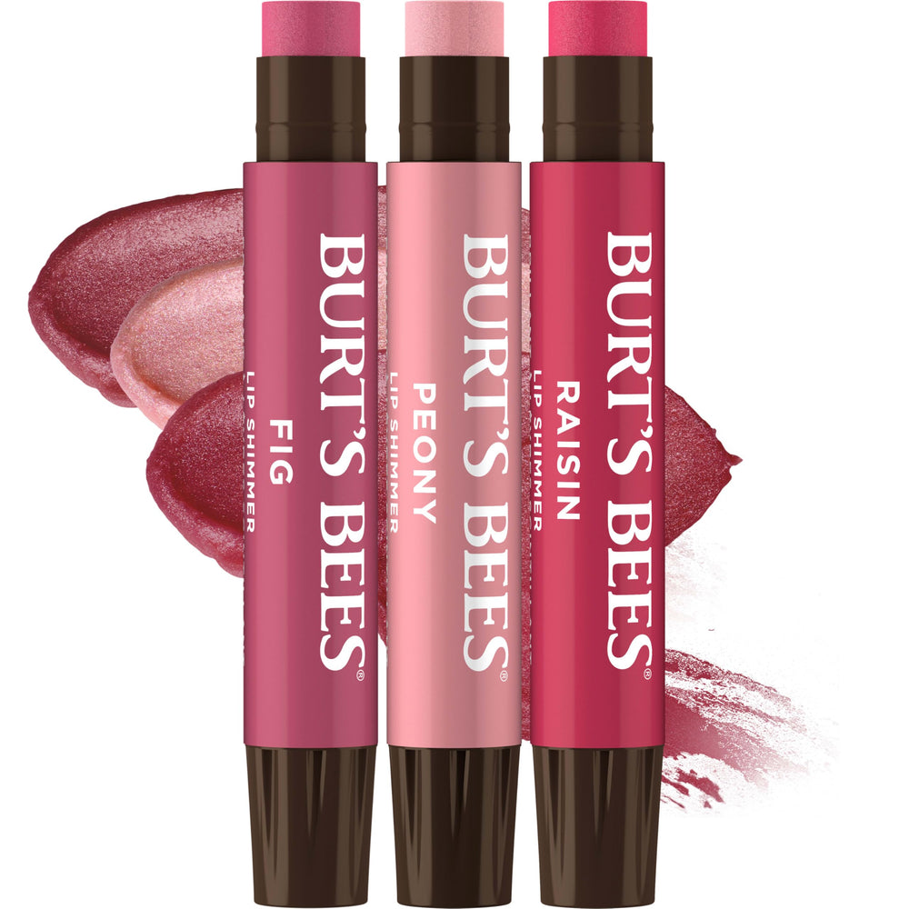 Burt's Bees Lip Shimmer Fig brillo natural y humedad diaria