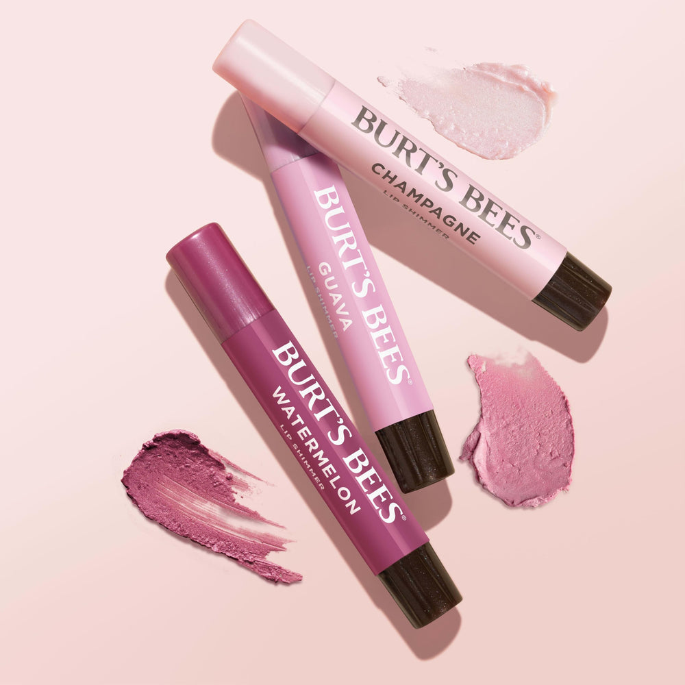 Burt's Bees Lip Shimmer: formato portátil para retoques.