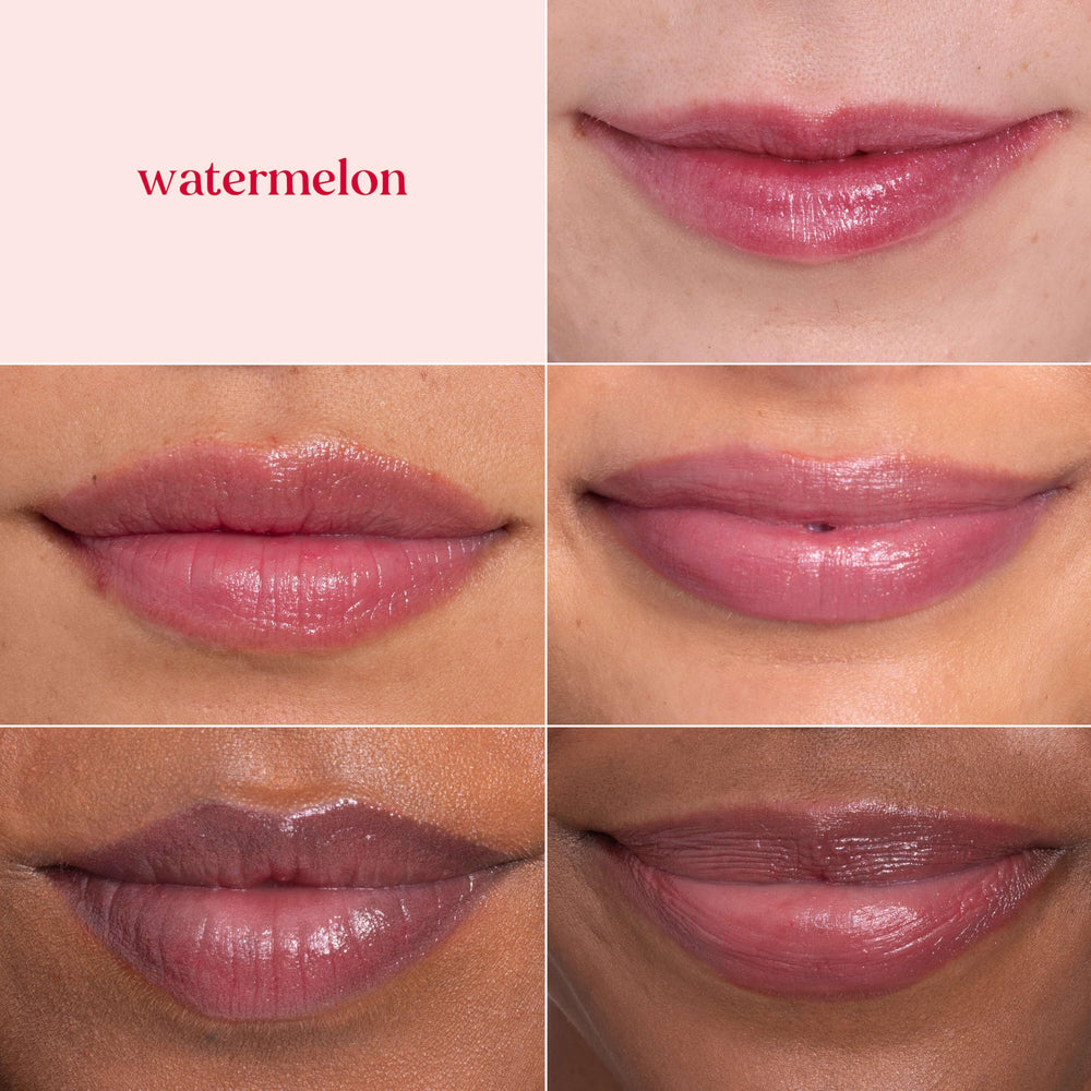 Burt's Bees Lip Shimmer con menta fresca y frescor.