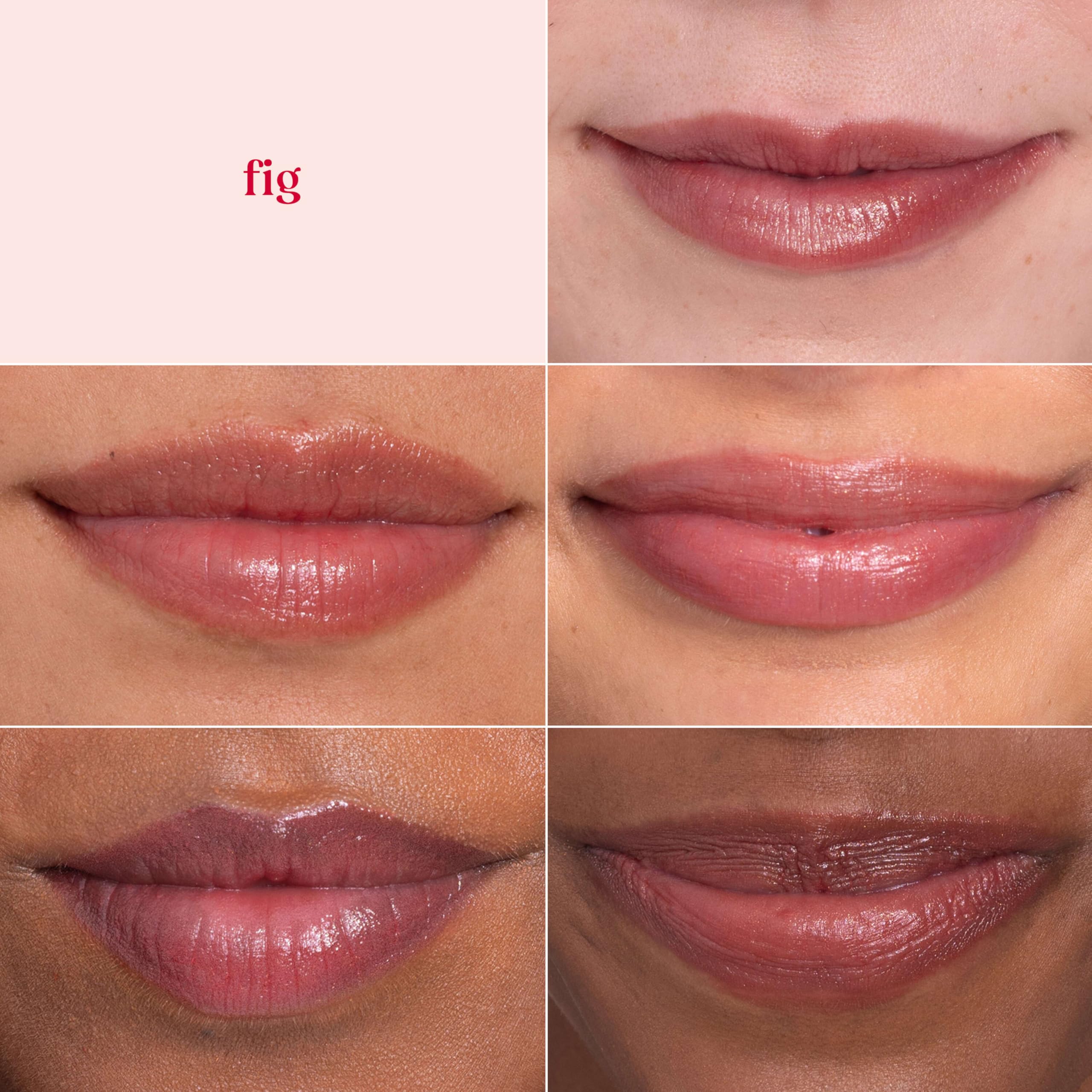 Burt's Bees Lip Shimmer Peony brillo rosado con hidratación duradera