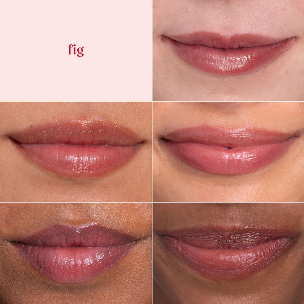 Burt's Bees Lip Shimmer Peony brillo rosado con hidratación duradera