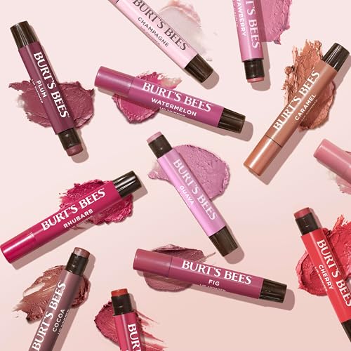 Burt's Bees Lip Shimmer Peony libre de parabenos y SLS.
