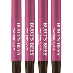 Burt's Bees Lip Shimmer Watermelon tube with warm luminescent color and hydration.