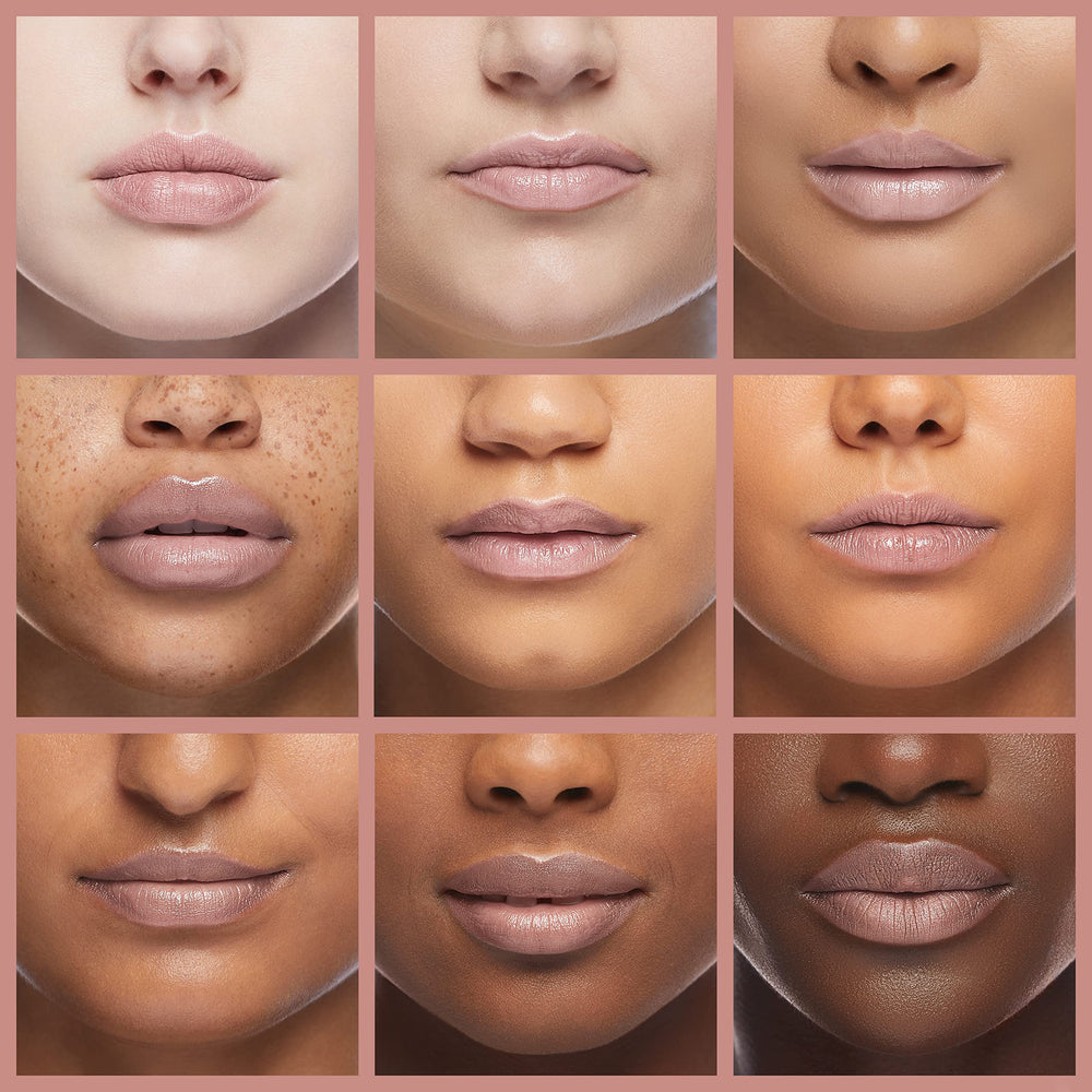 Lip Shine enriched with apricot wax nourishes lips with a smooth glide.