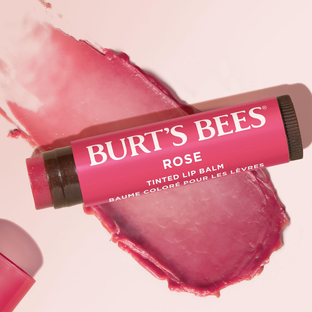 Burt's Bees Lip Tint Balm uses natural-origin ingredients