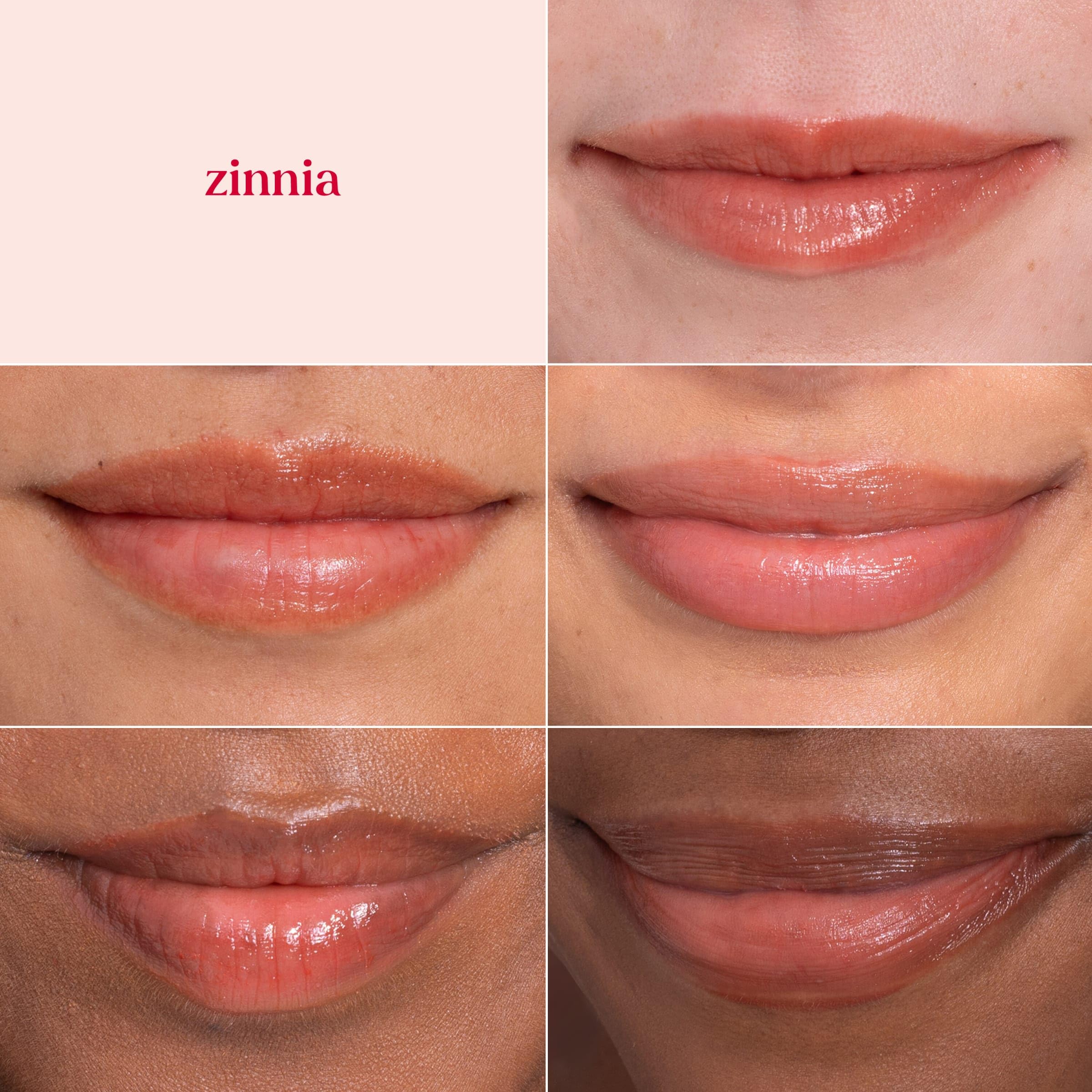 Burt's Bees Lip Tint Balm Zinnia features shea butter and natural waxes.