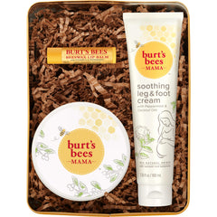 Burt's Bees Mama Gift Set belly butter jar providing gentle hydration for the growing belly
