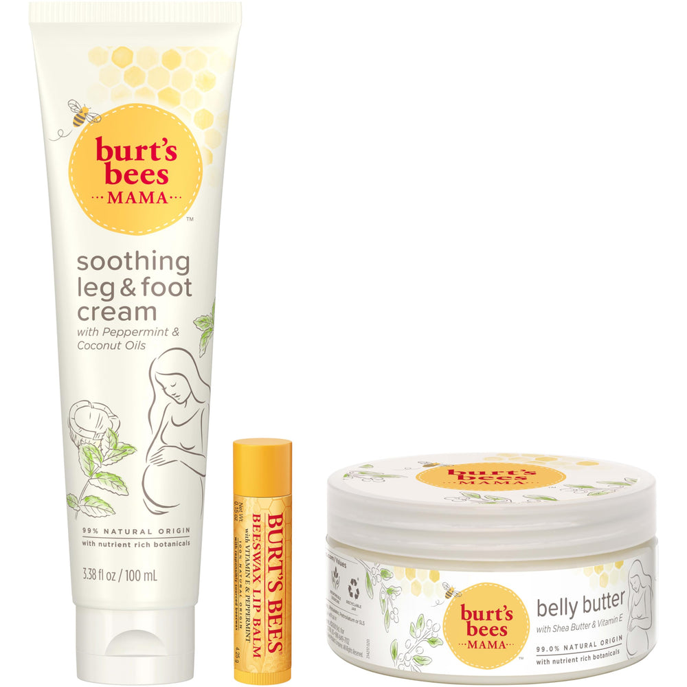 Burt's Bees Mama Gift Set leg and foot cream tube soothing tired legs and feet