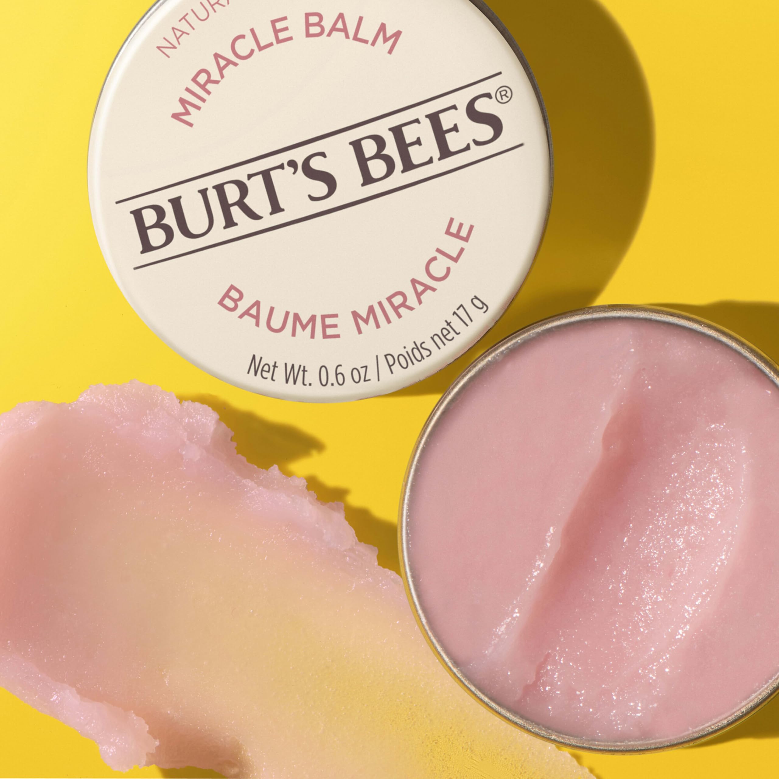 Burt's Bees Miracle Balm used as eyebrow tamer for definition