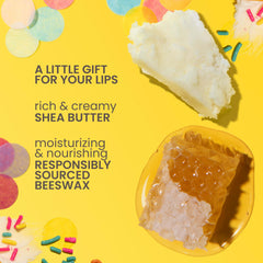 Burt's Bees Lip Balm Party Pack Waffle Cone tube with smooth glide