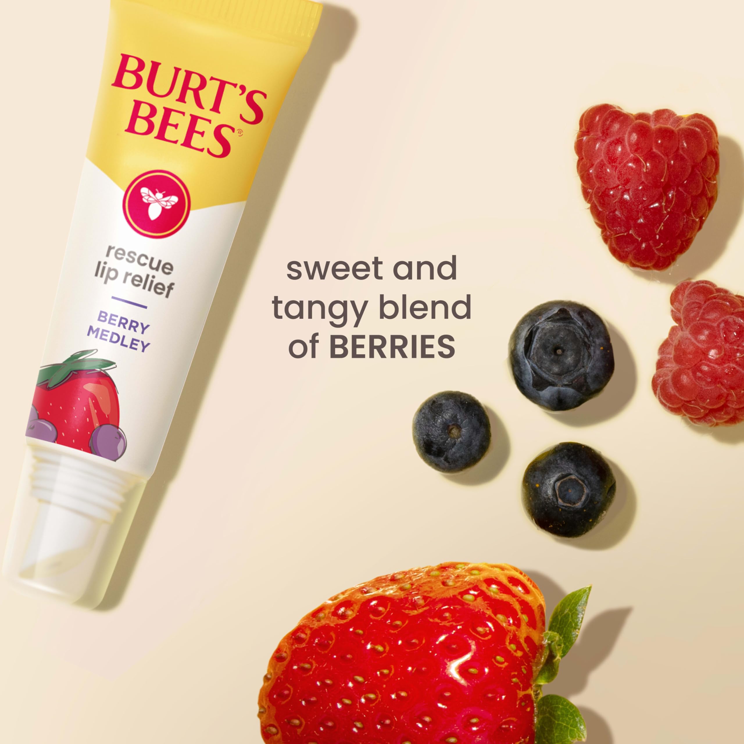 Pocket-size Burt's Bees lip care ready for on-the-go use