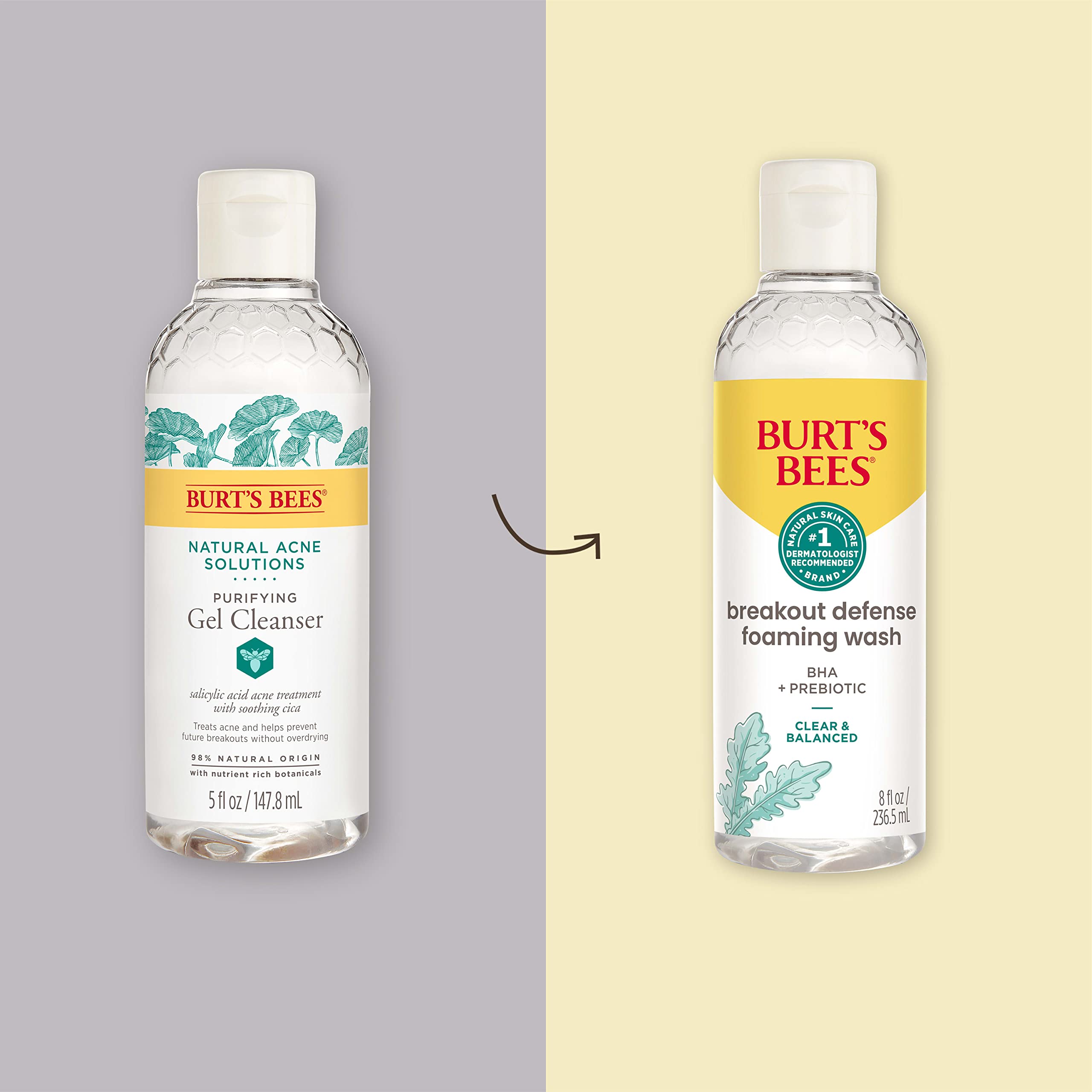 Burts Bees Poros Desobstruidos, espuma suave que facilita una piel limpia y balanceada.