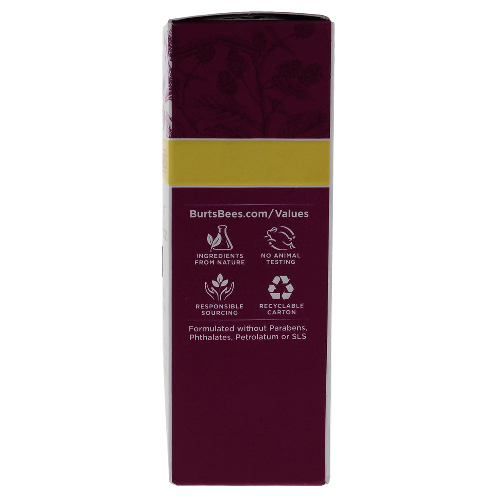 Envase compacto ideal para viaje Burt's Bees Renewal.