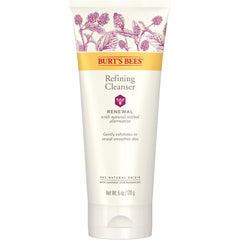 Burt's Bees Renewal Refining Cleanser con Bakuchiol ofrece limpieza profunda suave.