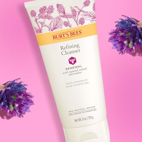 Burt's Bees Renewal Refining Cleanser: rutina diaria para piel nutrida y fresca.