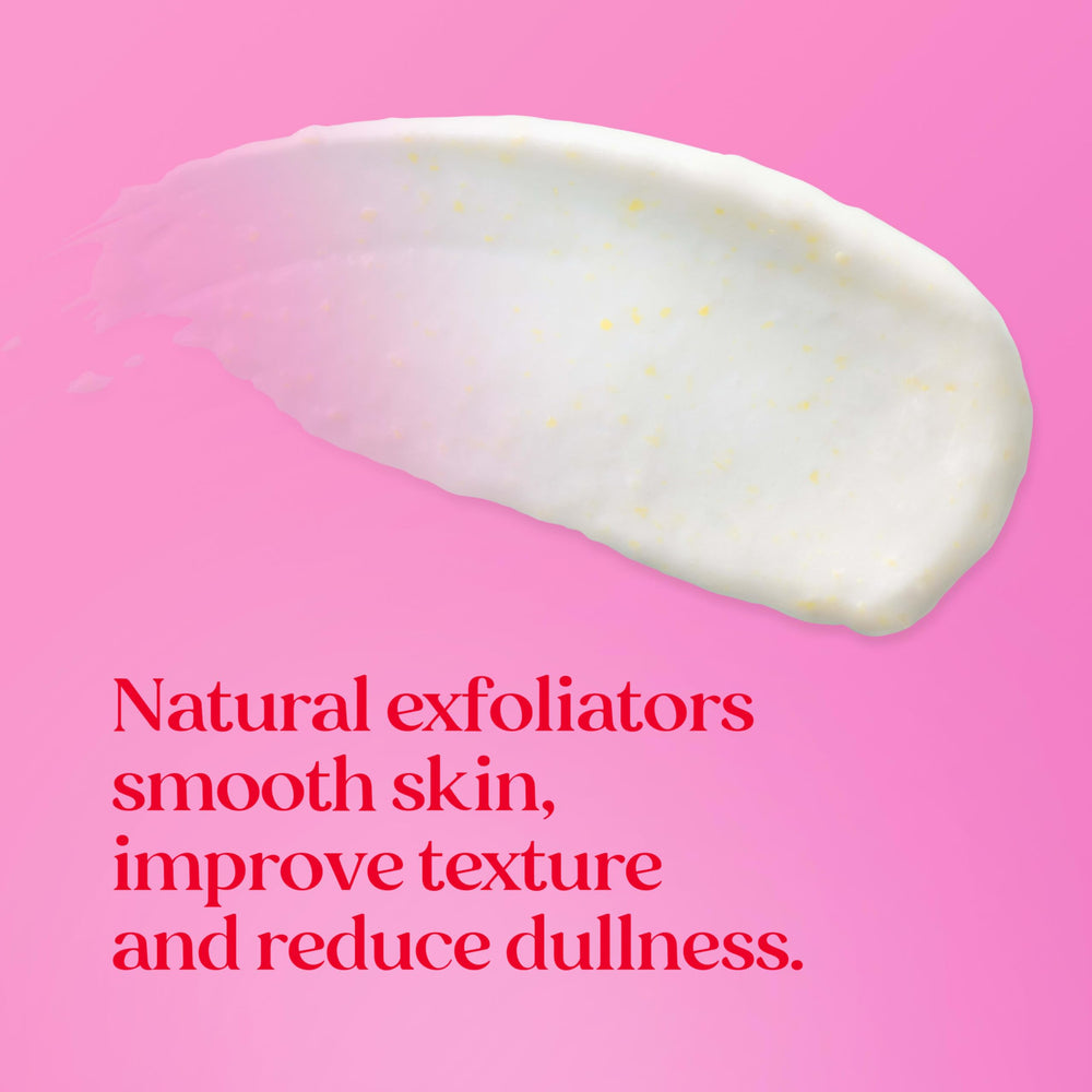 Burt's Bees Renewal Refining Cleanser: textura suave que exfolia ligeramente.