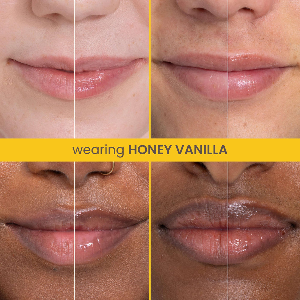 Burt's Bees Rescue Lip Relief nourishes lips with beeswax, shea and cocoa.