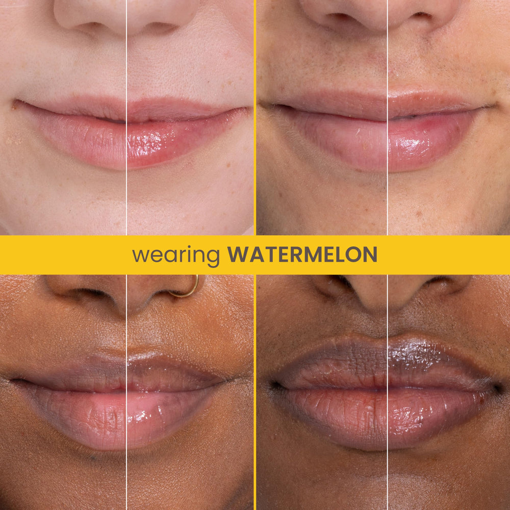 Burt's Bees Rescue Lip Relief Sandía, aplicación con aplicador cómodo para uso diario.