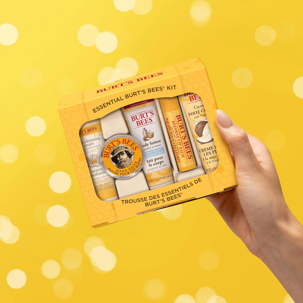 Rutina de cuidado diario con Burt's Bees, piel saludable.
