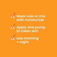 Gotero de Burt's Bees para dosificación precisa del serum.