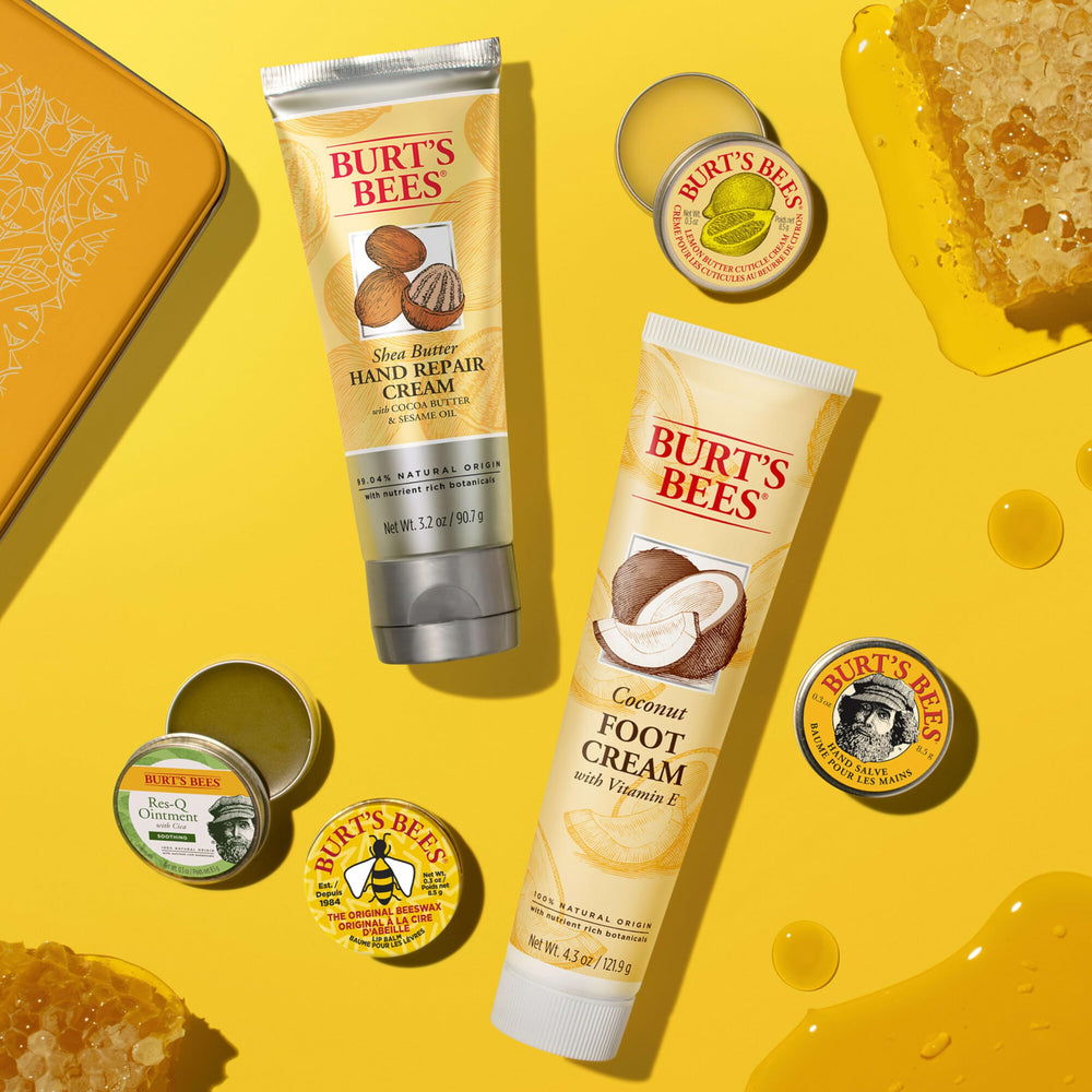 Burt's Bees Shea Butter Hand Repair Cream nourishes dry hands.