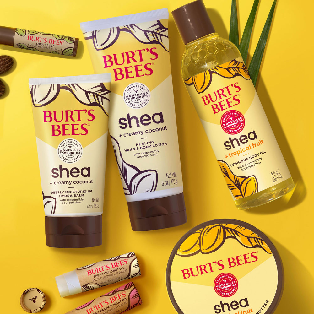Burt's Bees piel sensible, confort al aplicar.