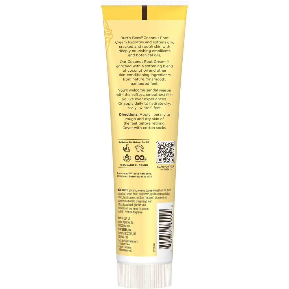 Feet feel sandal-ready with regular use of Burt's Bees foot cream.