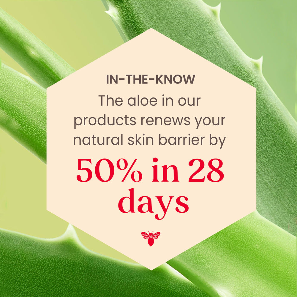 Burt's Bees SPF30 Calming Day Lotion sin parabenos, adecuado para piel sensible.
