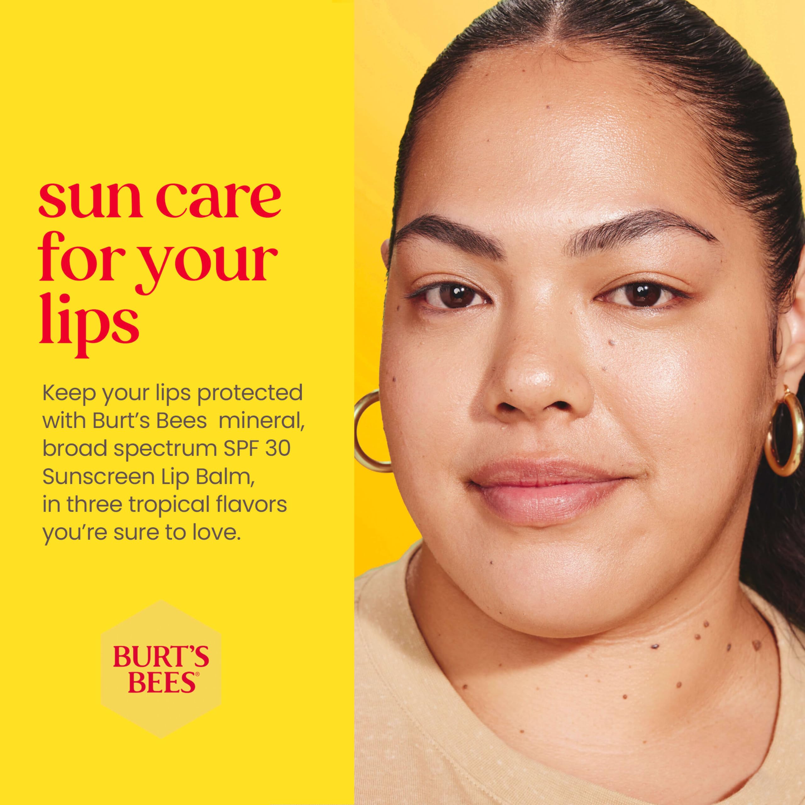 Burt’s Bees SPF 30 Labio aceite de almendra para hidratación