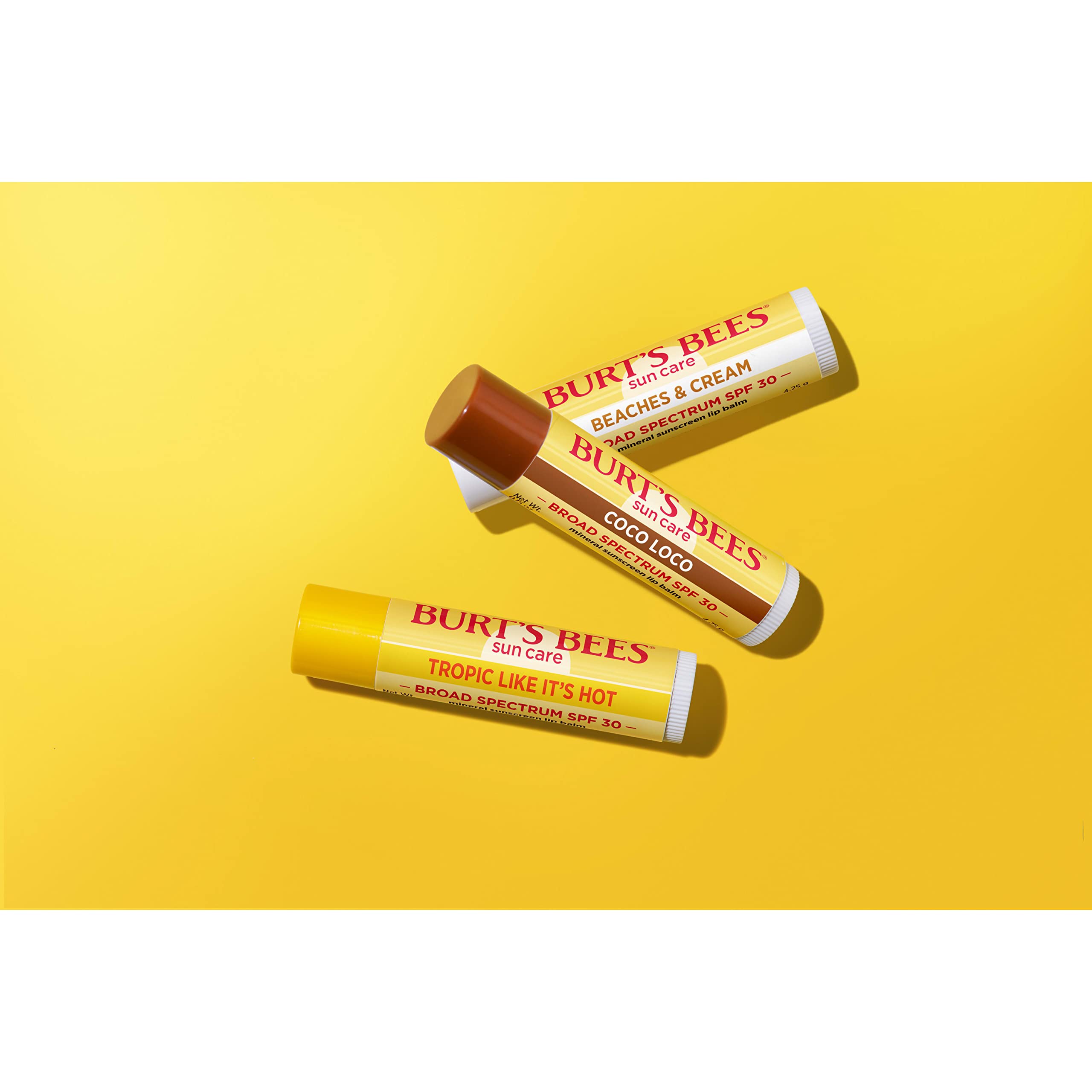 Burt’s Bees SPF 30 Labio ingredientes limpios y naturales