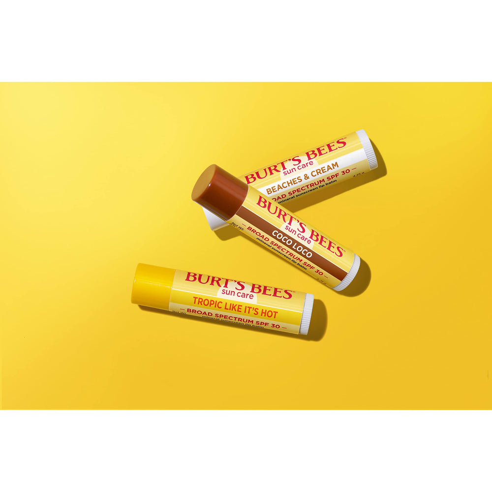 Burt’s Bees SPF 30 Labio ingredientes limpios y naturales