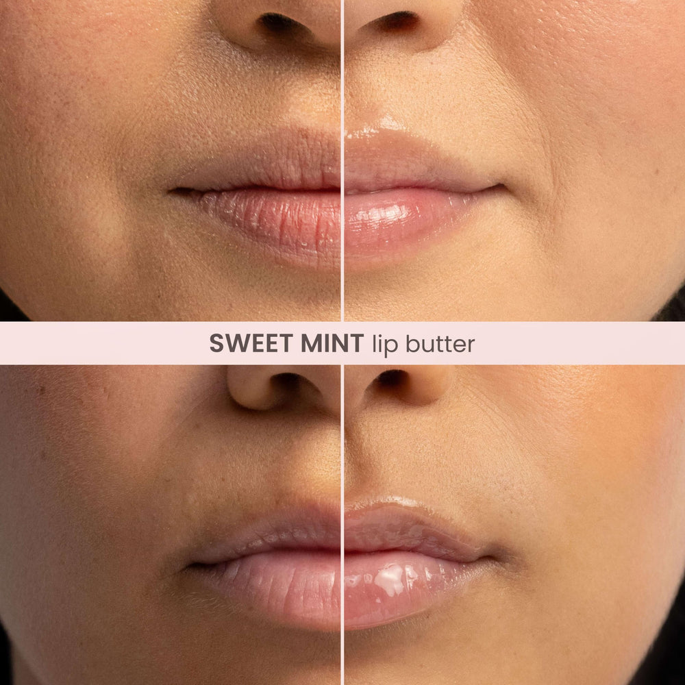 Burt's Bees Sweet Mint Lip Butter brinda hidratación duradera de 24 horas