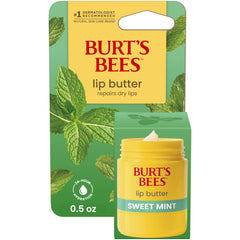 Burt's Bees Sweet Mint Lip Butter con twist up para aplicación rápida y limpia