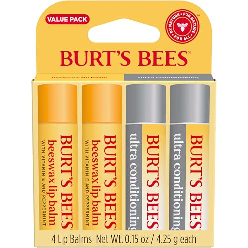 Tamaño de bolsillo Burt's Bees para llevar y usar en cualquier momento.