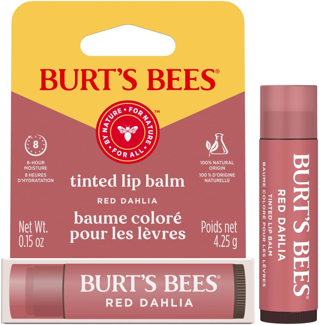 Burt's Bees packaging highlights recyclable materials and responsible sourcing