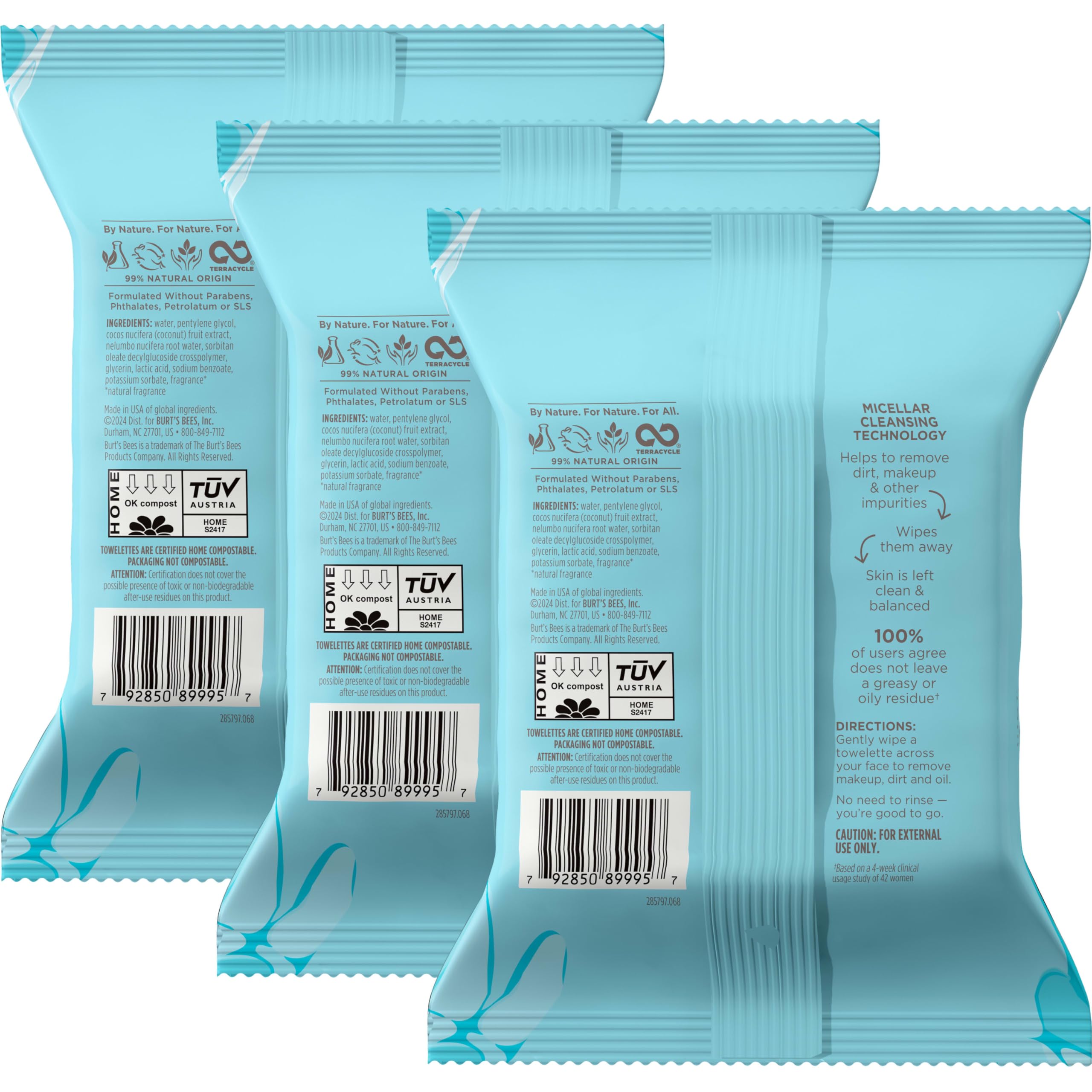 Sin parabenos ni SLS, Burt's Bees Coco Loto cuida la piel