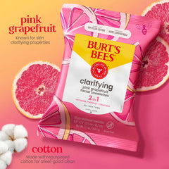 Burt's Bees toallitas faciales para eliminar maquillaje con aloe