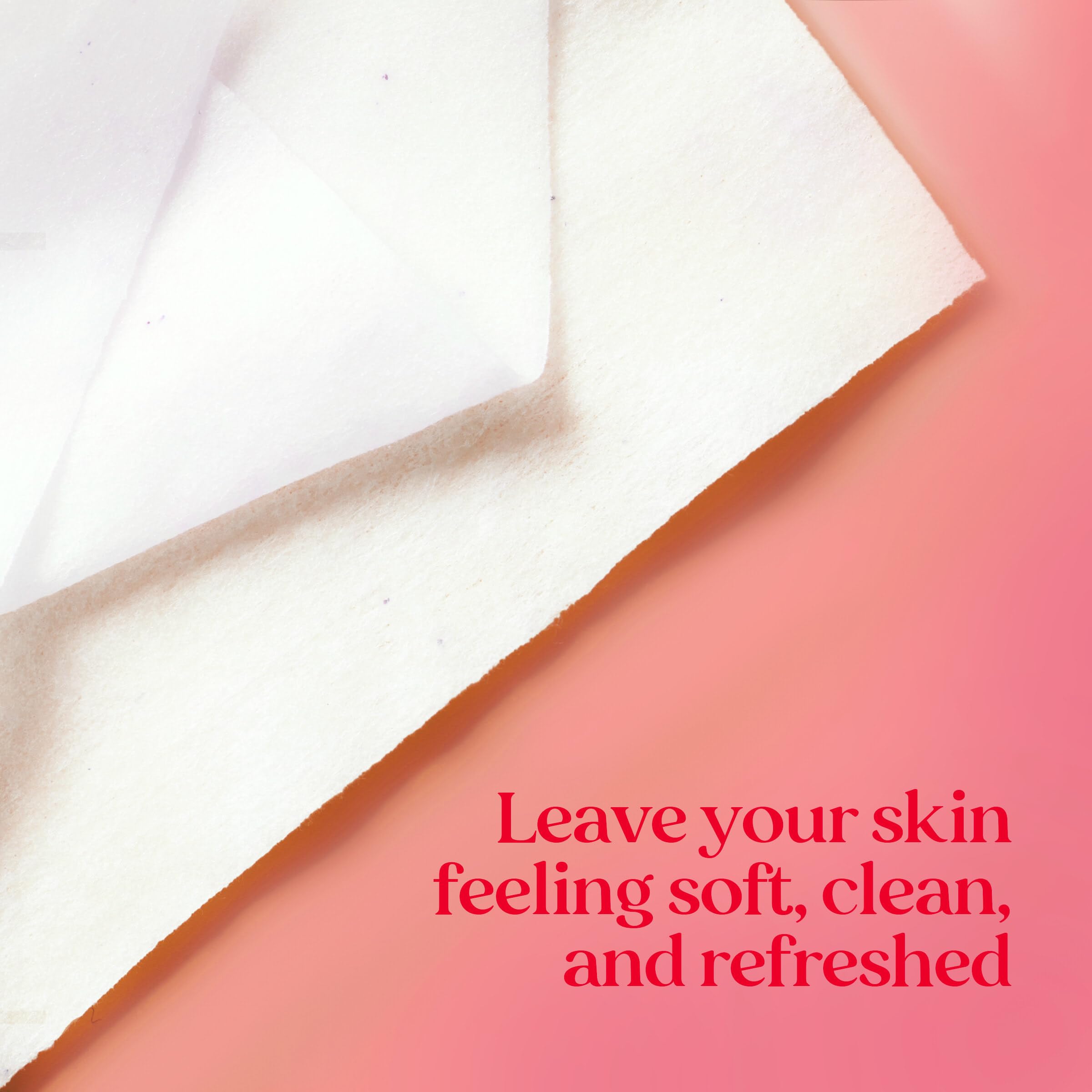 Burt's Bees toallitas faciales pomelo rosado con textura suave